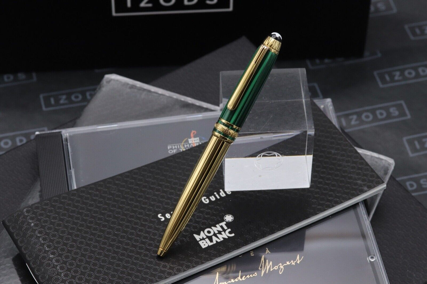 Montblanc Meisterstuck 116 Mozart Czar Nikolai I Vermeil Ballpoint Pen image 1