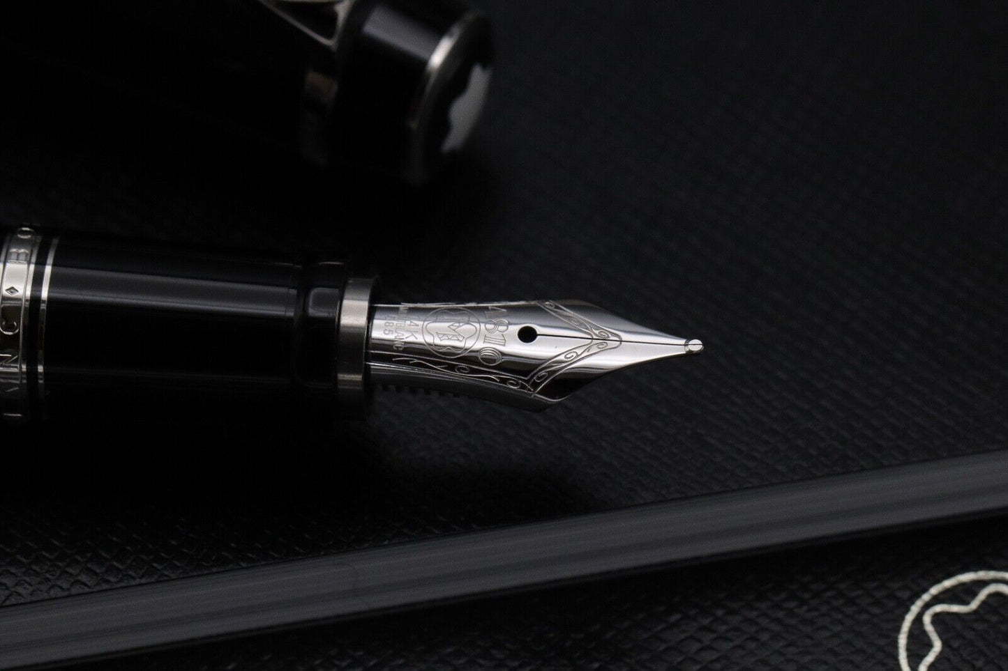 Montblanc Boheme Bleu Midsize Fixed Nib Fountain Pen - UNUSED image 2