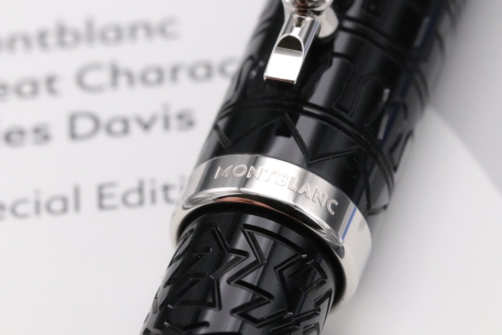 Montblanc Great Characters Miles Davis Special Edition Rollerball Pen image 4
