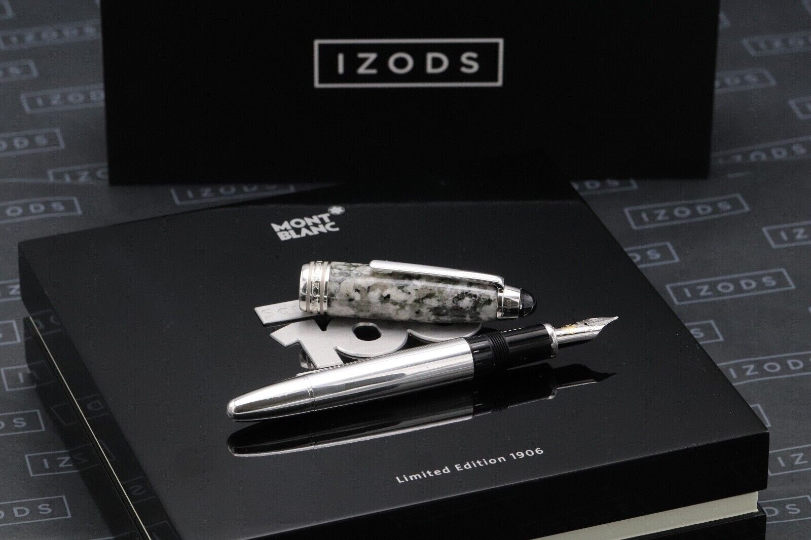 Montblanc Meisterstuck LeGrand Soulmakers Granite LE Fountain Pen - NEVER INKED image 0