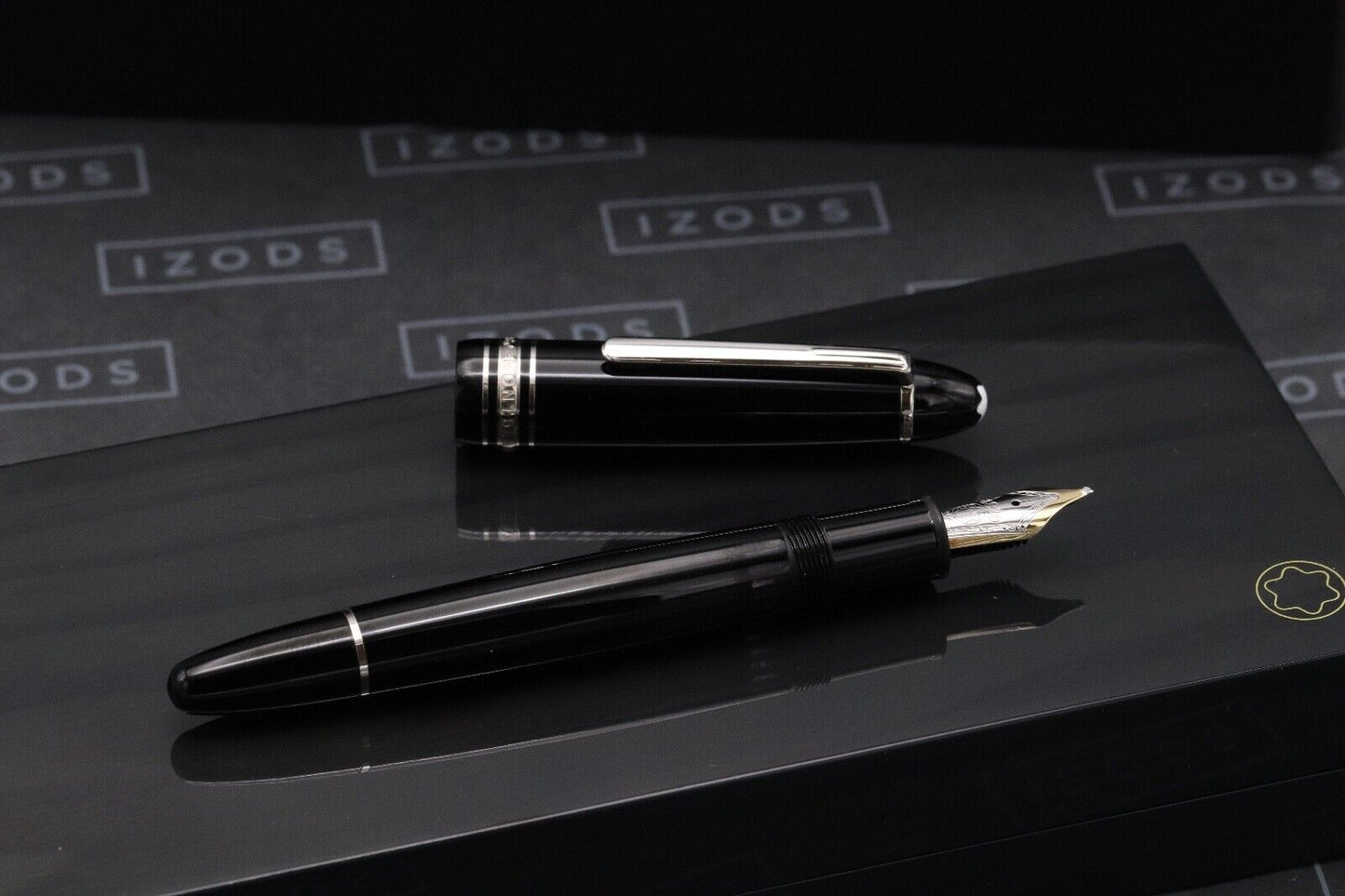 Montblanc Meisterstuck 146 LeGrand Platinum Coated Fountain Pen - OB Nib image 1