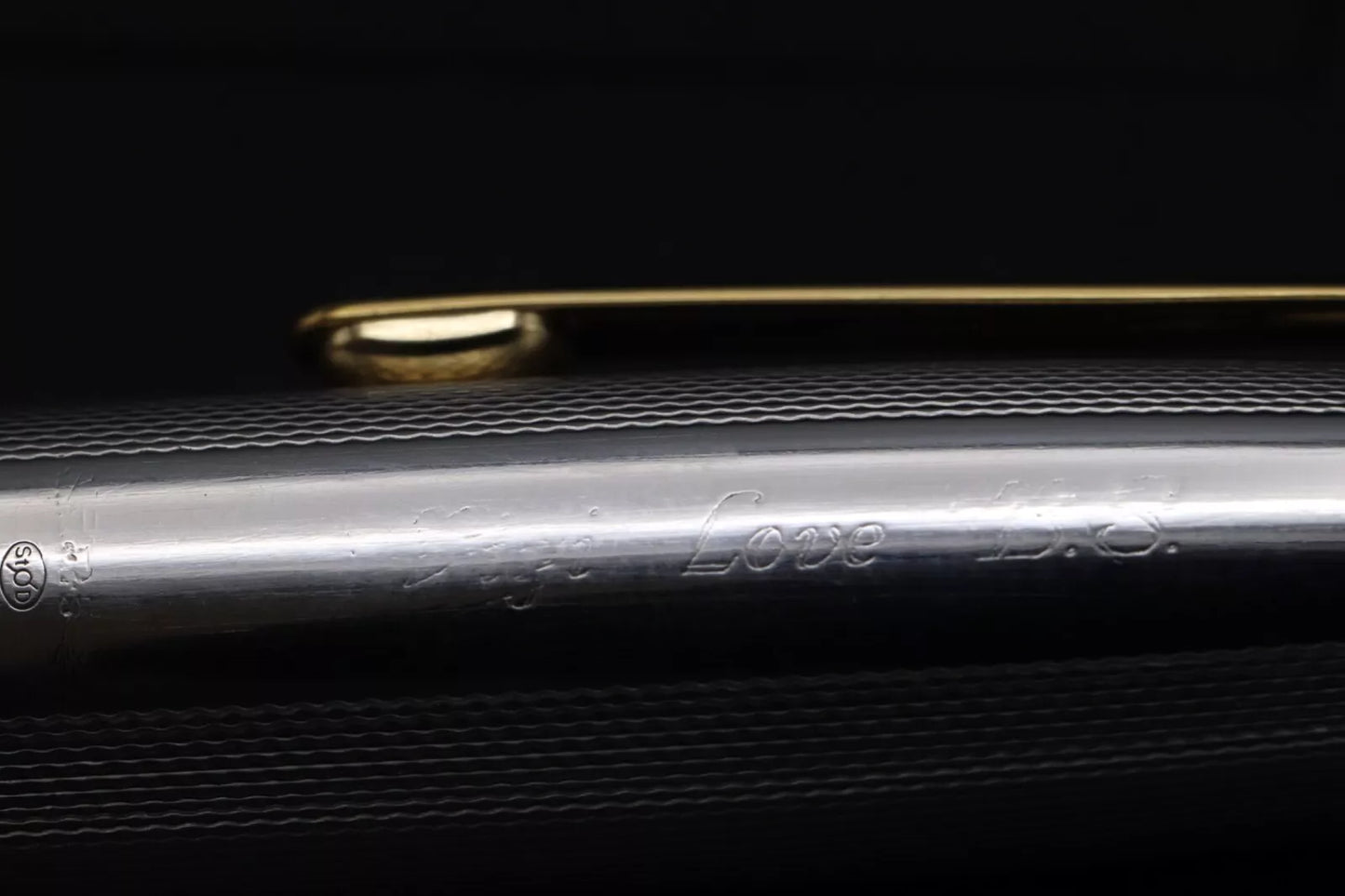 Montblanc Meisterstuck 146 LeGrand Barley Sterling Silver Fountain Pen - 1991-92 image 6