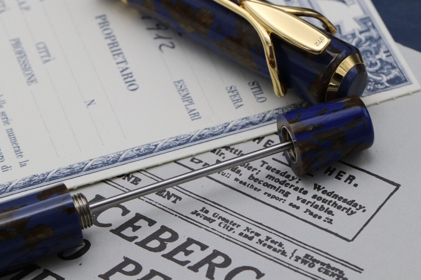 Visconti RMS Titanic LE1912 Fountain Pen - DIPPED image 4