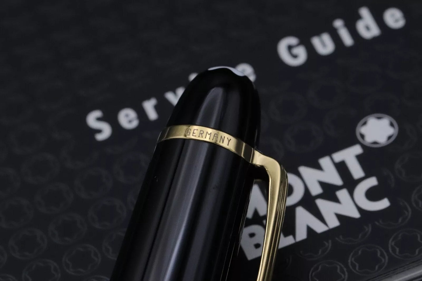 Montblanc Meisterstuck 145 Classique Gold Coated Fountain Pen - NEVER INKED image 6