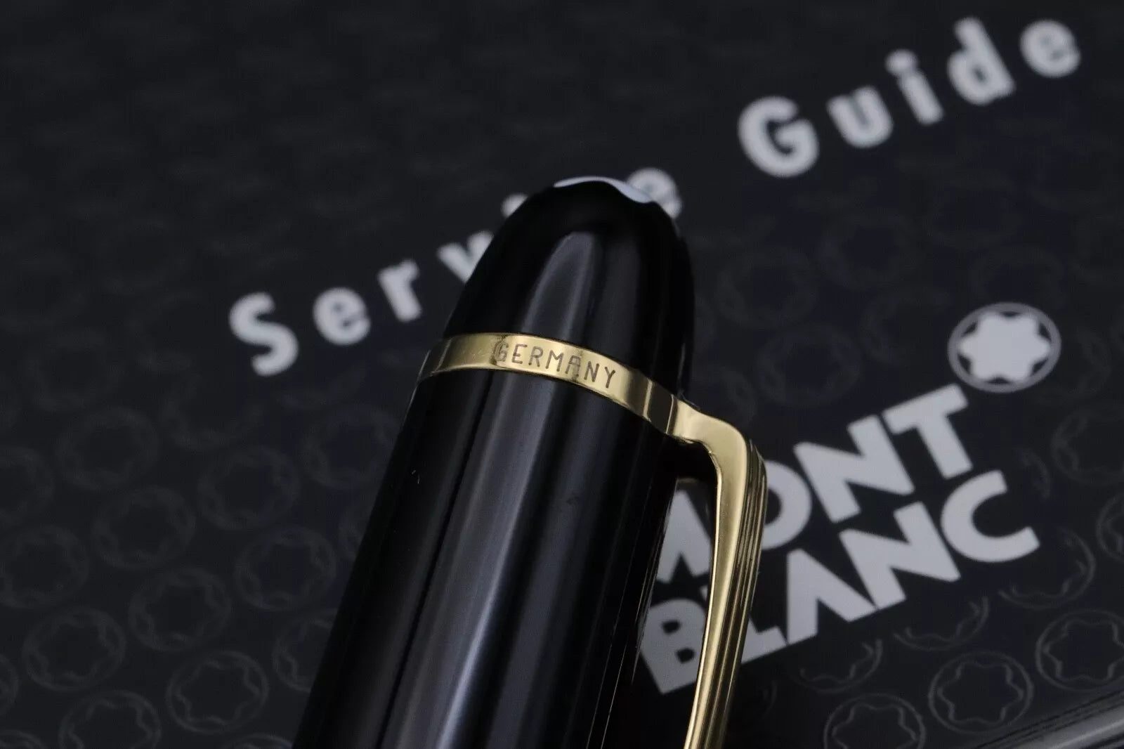 Montblanc Meisterstuck 145 Classique Gold Coated Fountain Pen - NEVER INKED image 6