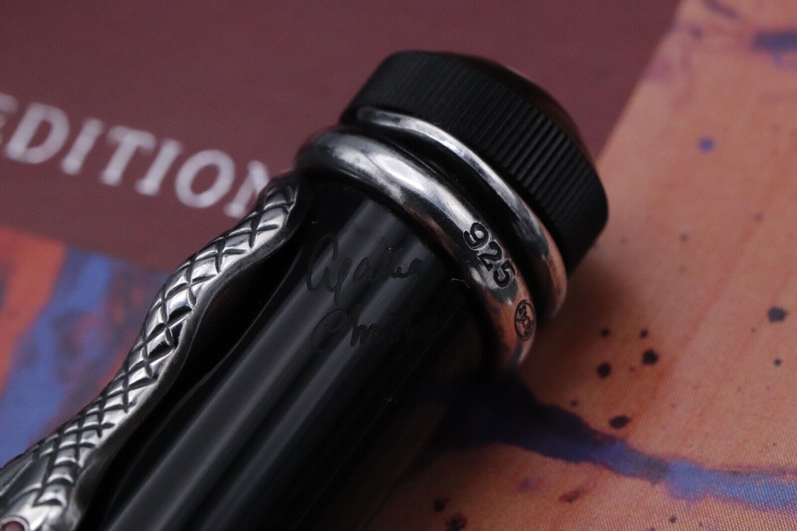 Montblanc Writers Edition Agatha Christie Ballpoint Pen image 3