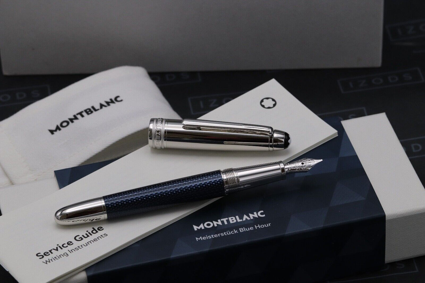 Montblanc Meisterstück Classique Blue Hour Doue Fountain Pen - UNUSED image 1
