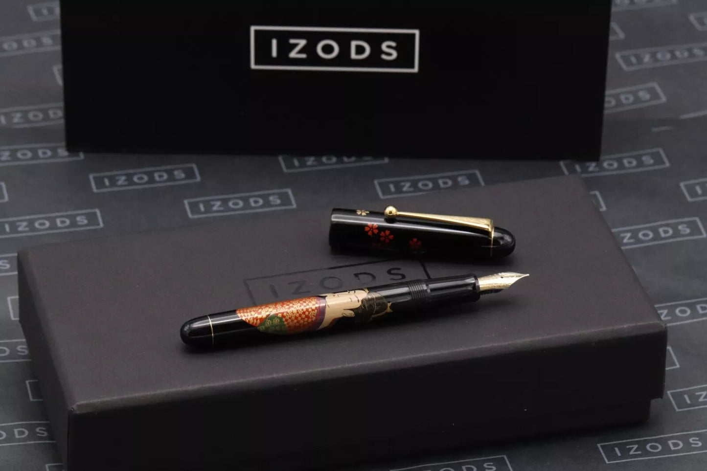 Namiki Nippon Art Tradition Ukiyo-e Vidro Fountain Pen image 0