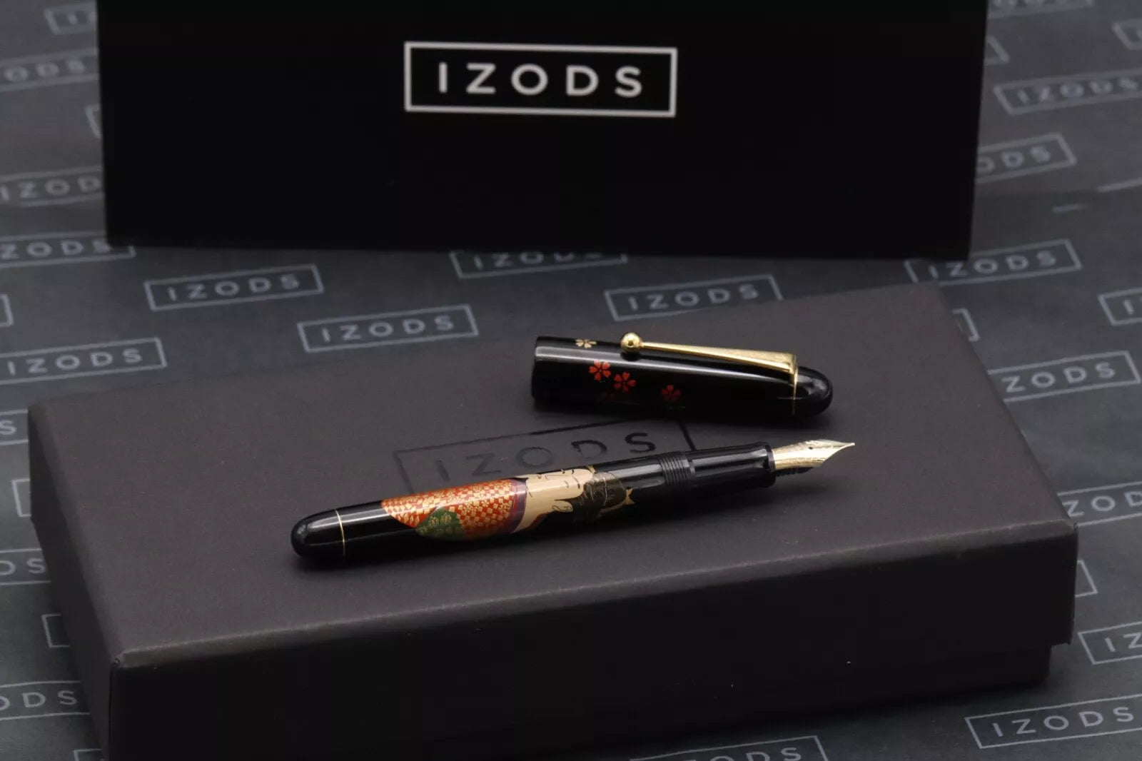 Namiki Nippon Art Tradition Ukiyo-e Vidro Fountain Pen image 0