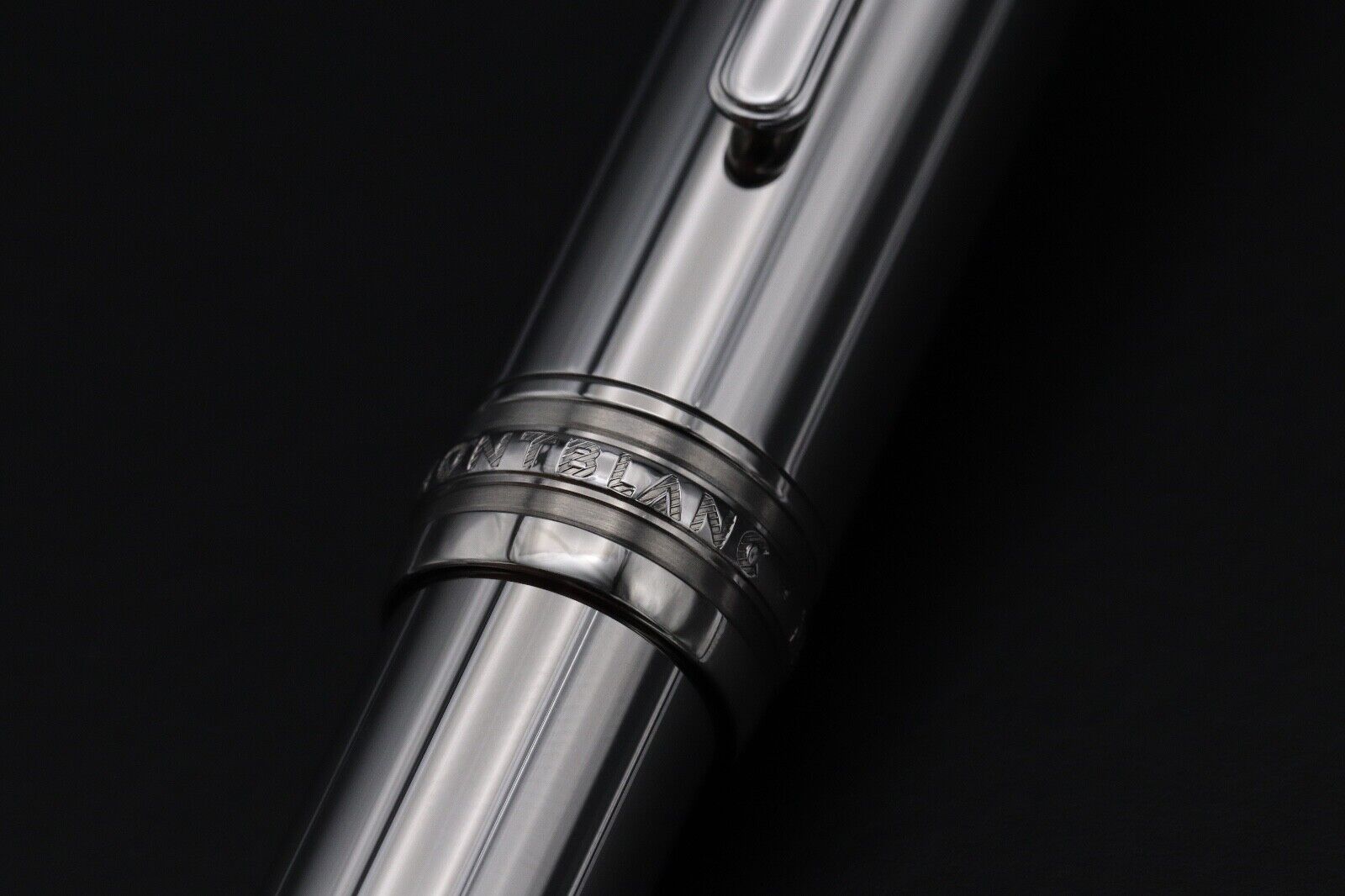 Montblanc Meisterstück 146 LeGrand Stainless Steel Fountain Pen - Serviced by MB image 3