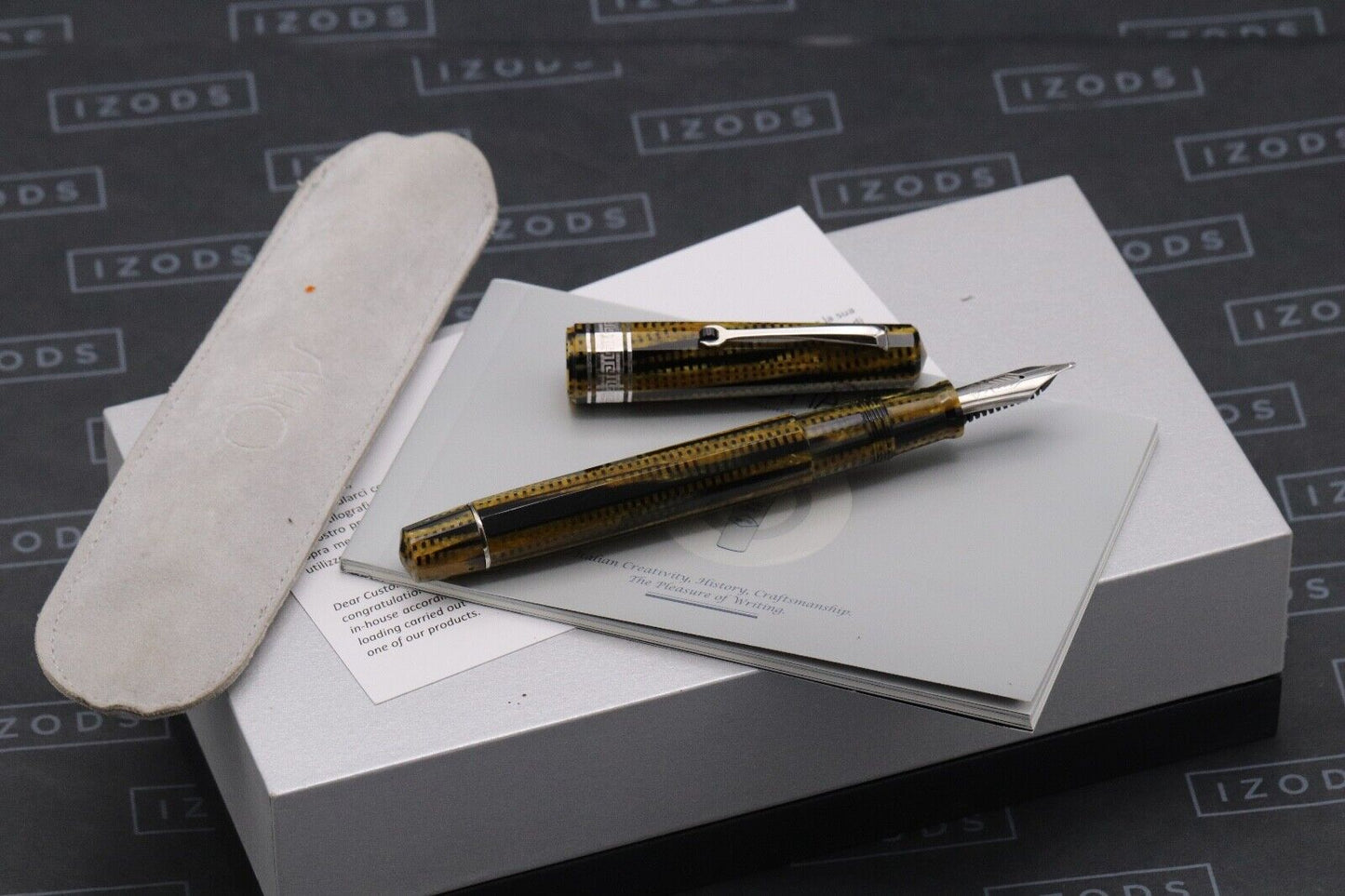 Omas Paragon Burkina Celluloid Fountain Pen image 0