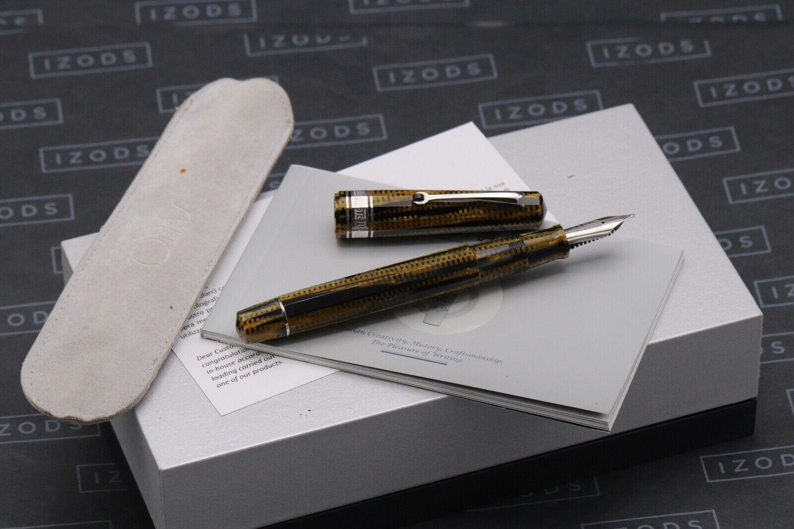 Omas Paragon Burkina Celluloid Fountain Pen image 0