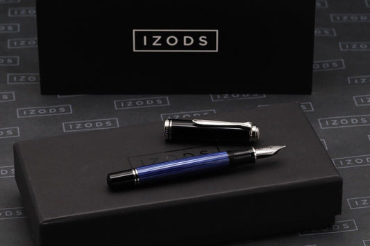 Pelikan Souveran M805 Blue Black Fountain Pen image 0