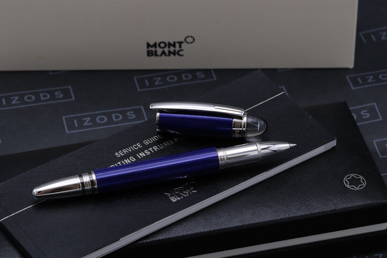 Montblanc Starwalker Cool Blue Rollerball / Fineliner Pen image 1