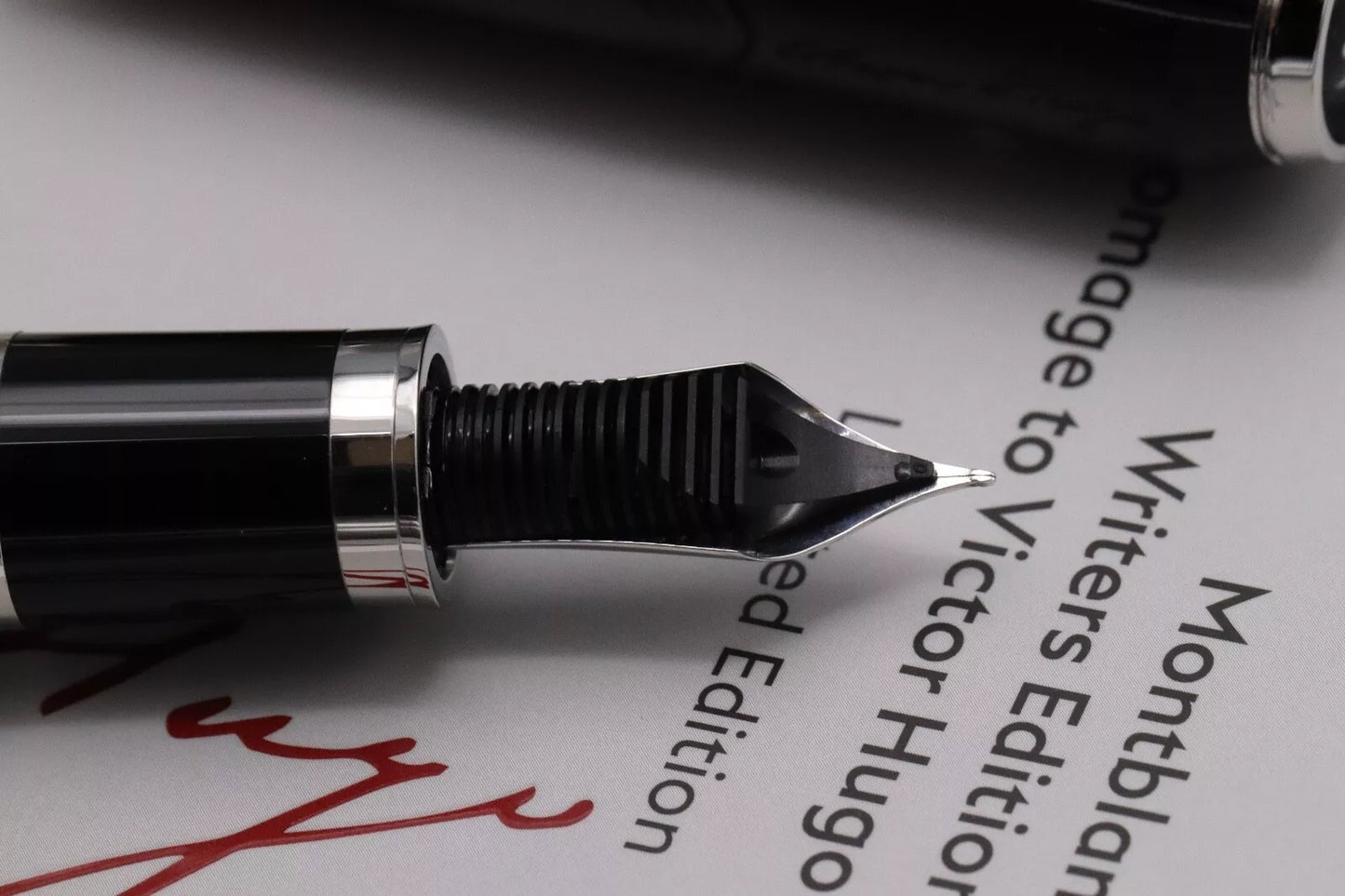 Montblanc Writers Edition Victor Hugo Fountain Pen - EF Nib image 4