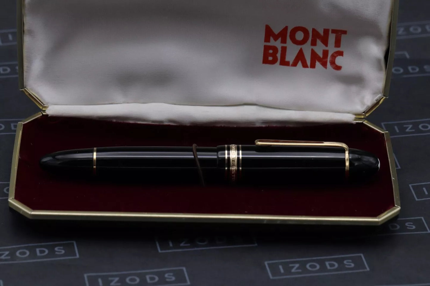Montblanc Meisterstuck 149 Gold-Coated Fountain Pen - 1968 - 18C Nib image 1
