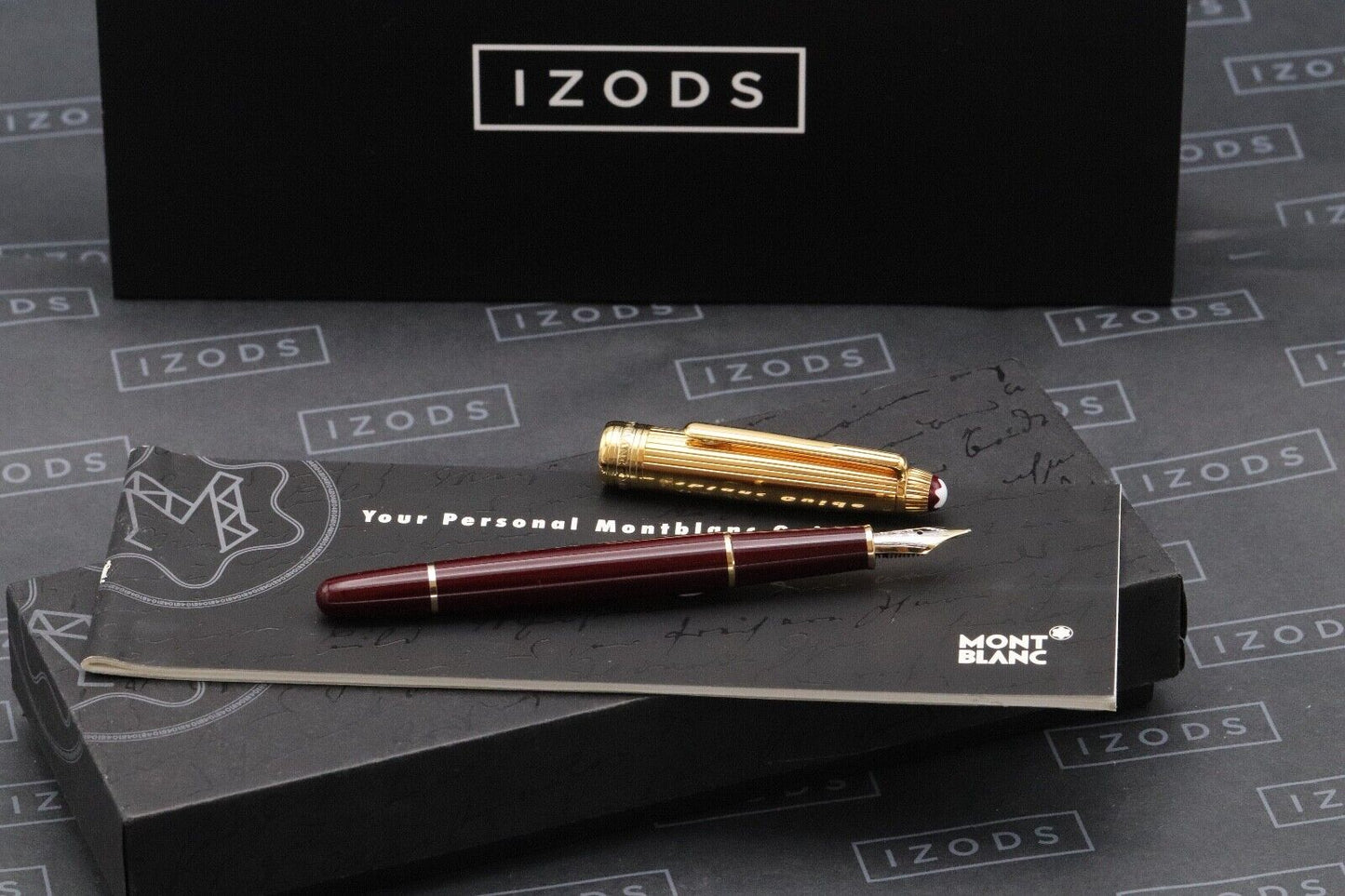 Montblanc Meisterstuck 144 Classique Bordeaux Vermeil Fountain Pen image 0