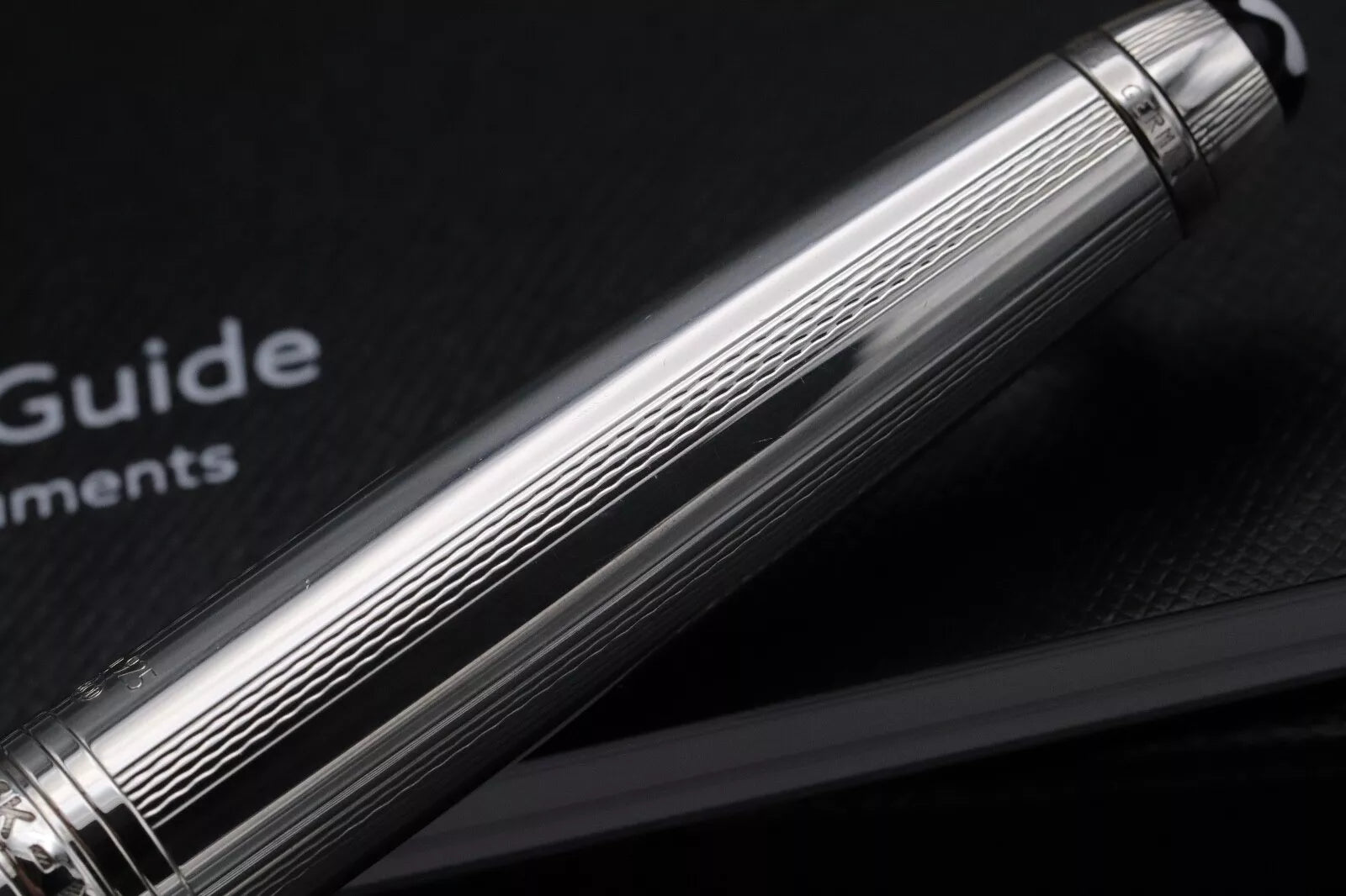 Montblanc Meisterstuck 144 Classique Pure Silver Solitaire Fountain Pen image 9