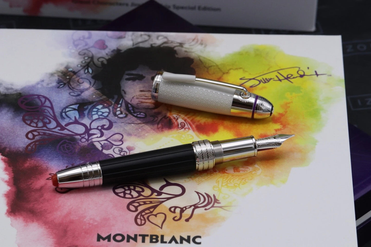 Montblanc Great Characters Jimi Hendrix Special Edition Fountain Pen - UNUSED image 1