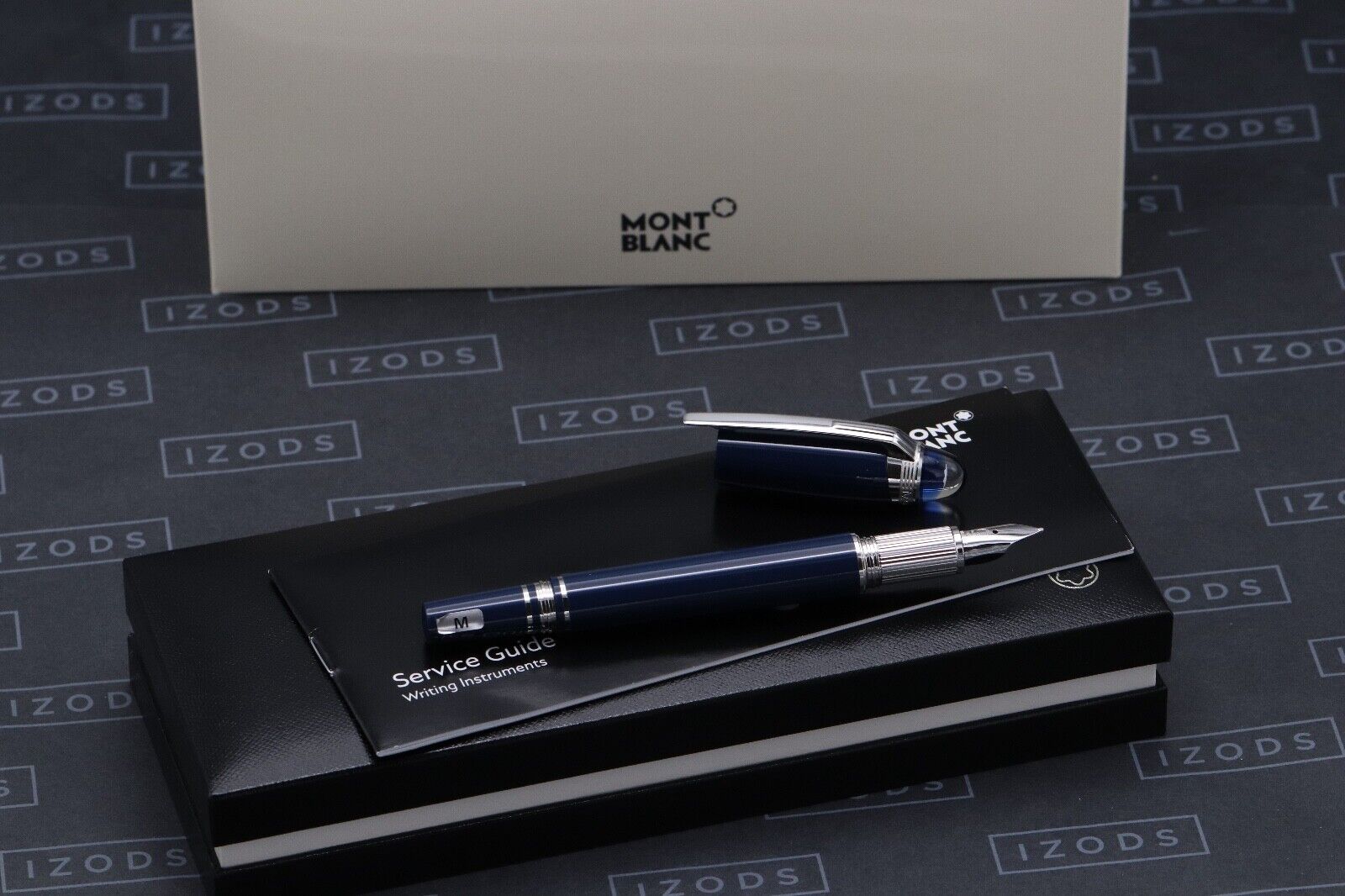 Montblanc Starwalker Blue Planet Fountain Pen – UNUSED image 0