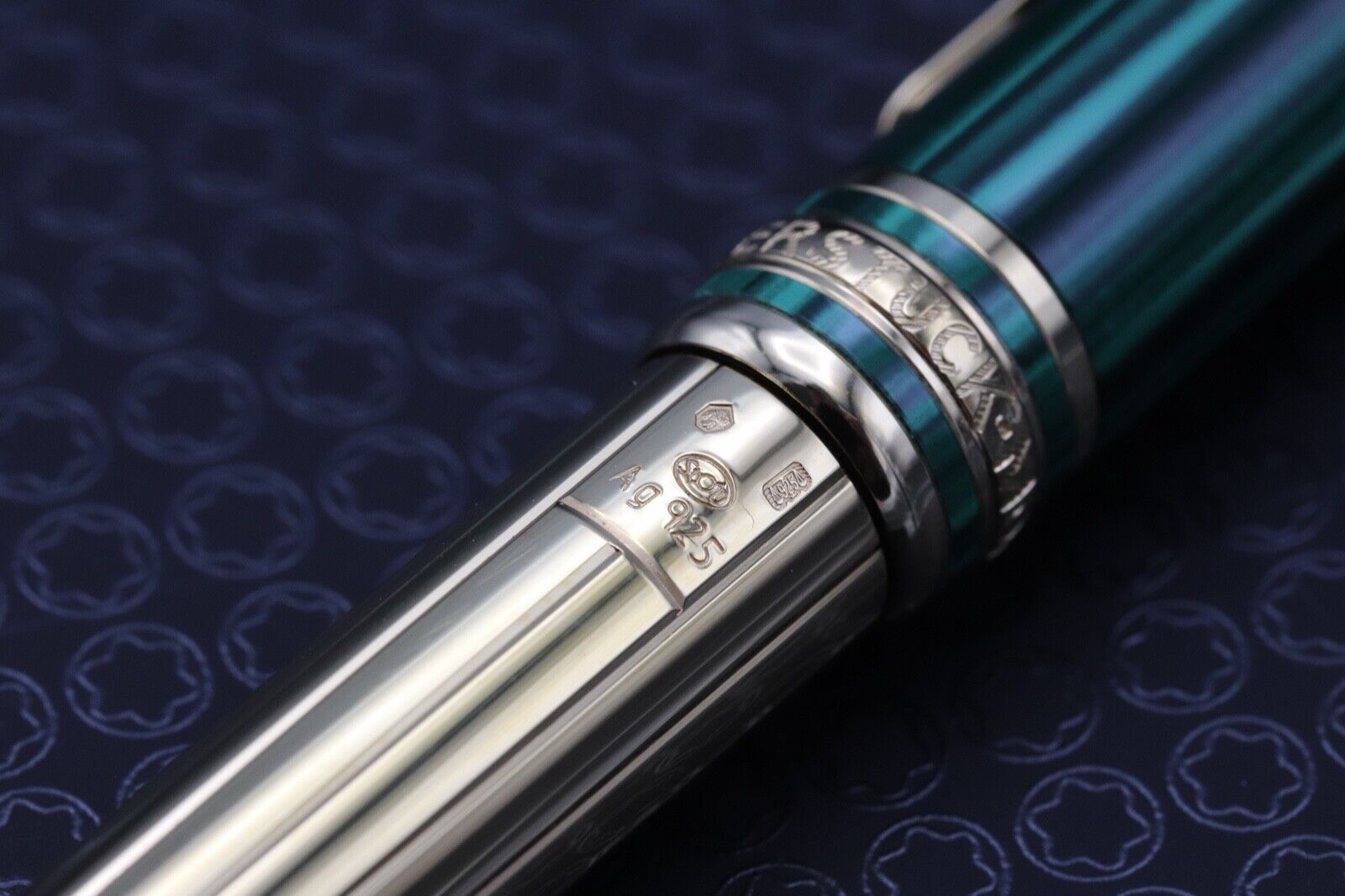 Montblanc Meisterstuck 116 Mozart Czar Nikolai I Vermeil Ballpoint Pen image 4