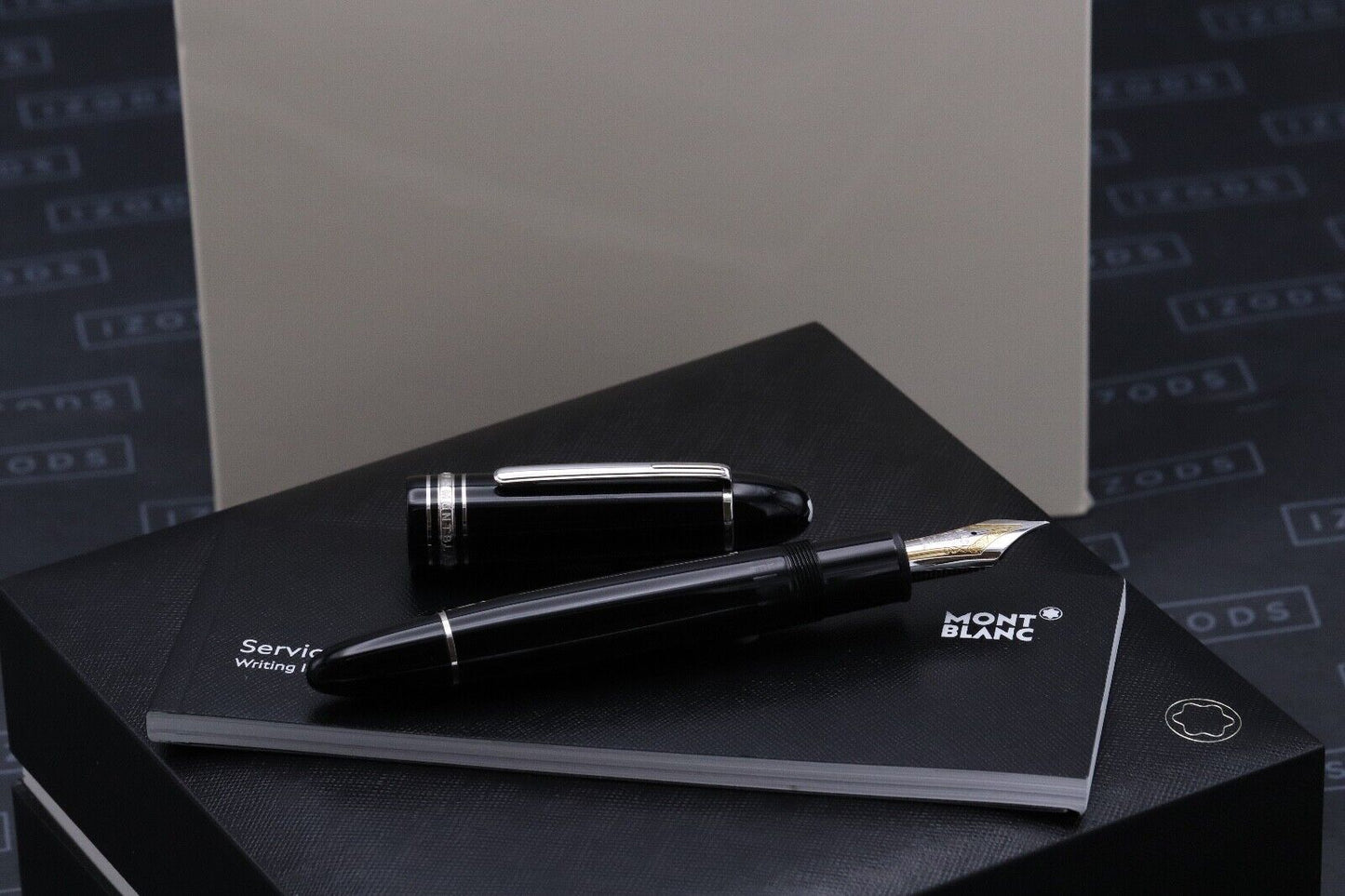 Montblanc Meisterstuck 149 Platinum-Coated Fountain Pen - EF John Sorowka Nib image 0