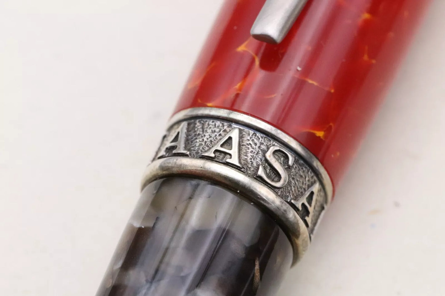 Delta Indigenous People Maasai Silver LE1880 Fountain Pen - UNUSED - Broad Nib image 5