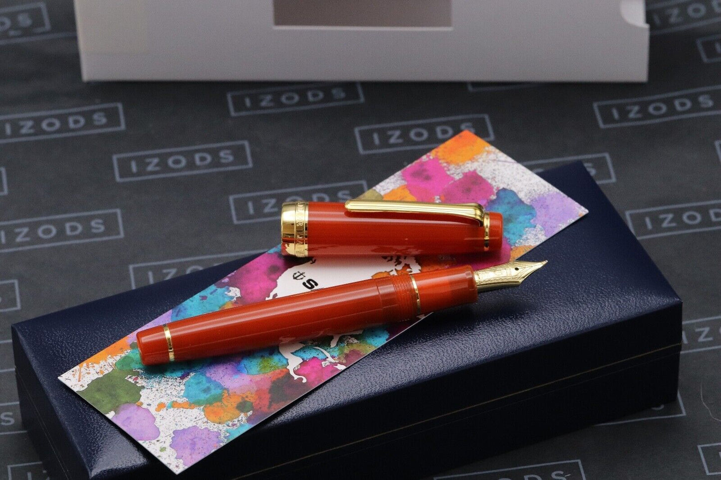 Sailor Pro Gear Elements Fire Special Edition Fountain Pen - Marc Bacas Fude Nib image 1
