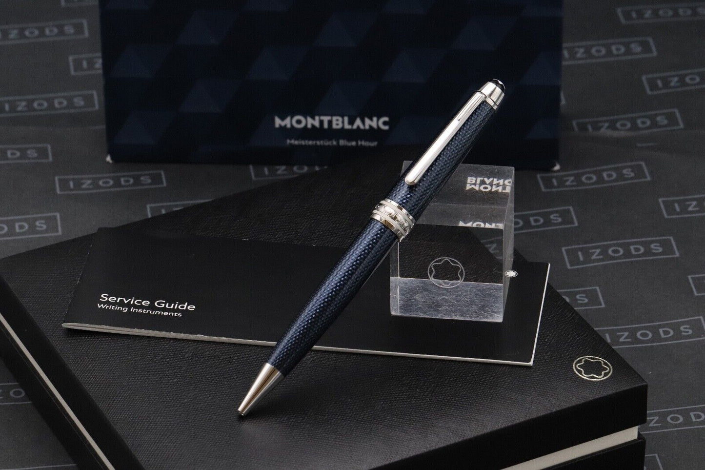 Montblanc Meisterstück Midsize Blue Hour Ballpoint Pen - UNUSED image 0