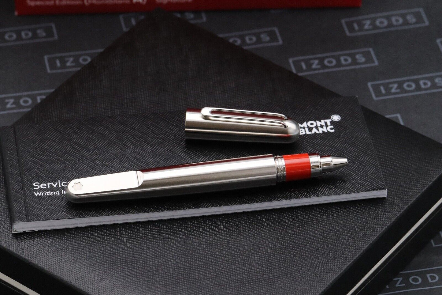 Montblanc M Marc Newson RED Signature Rollerball Pen image 1