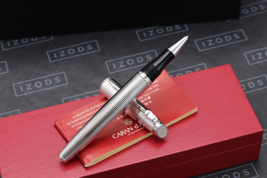Caran d'Ache Leman Godron Rhodium Rollerball Pen image 1