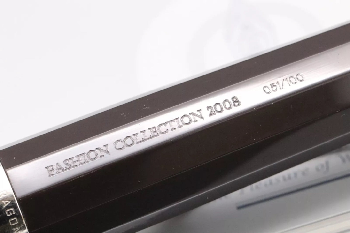 Omas Grand Paragon Fashion Brown Limited Edition Fountain Pen image 5