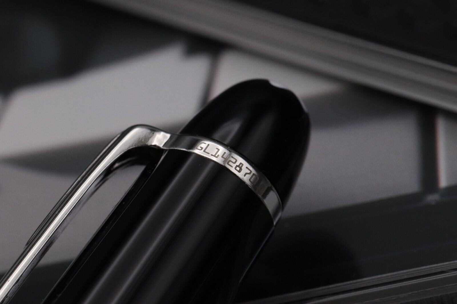 Montblanc meisterstuck chopin discount fountain pen platinum